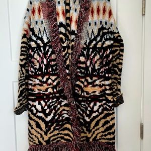 Sweater Jacket great for fall evenings.